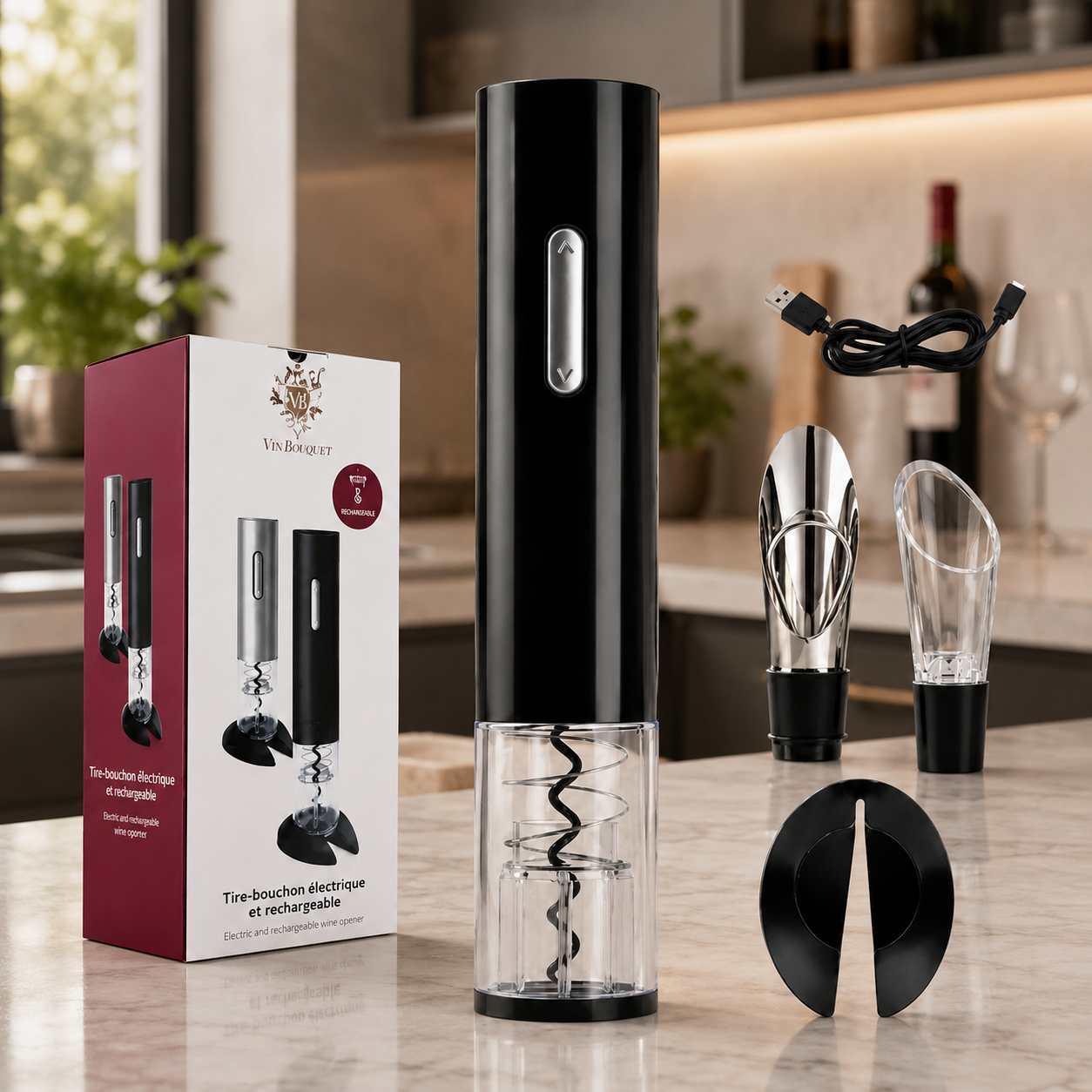 WineMaster™ - Abridor Eléctrico