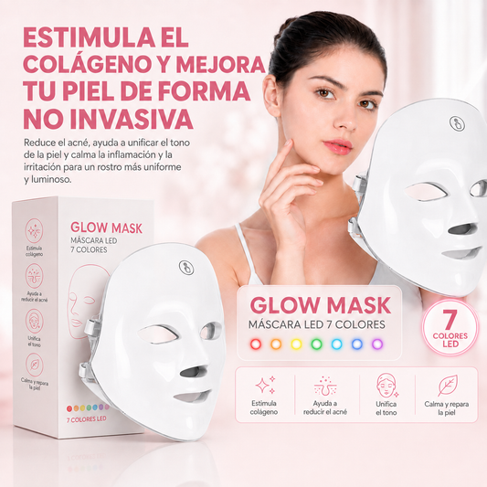 GlowMask™ LED Máscara 7 colores